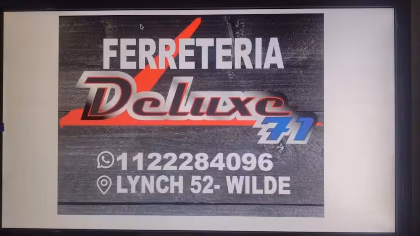 DeLuxe 71 Ferreter&iacute;a